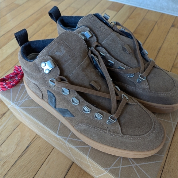 NWT Veja Roraima Suede Brown Black Natural Sole Size 40 (US M7/W9) - Picture 10 of 10